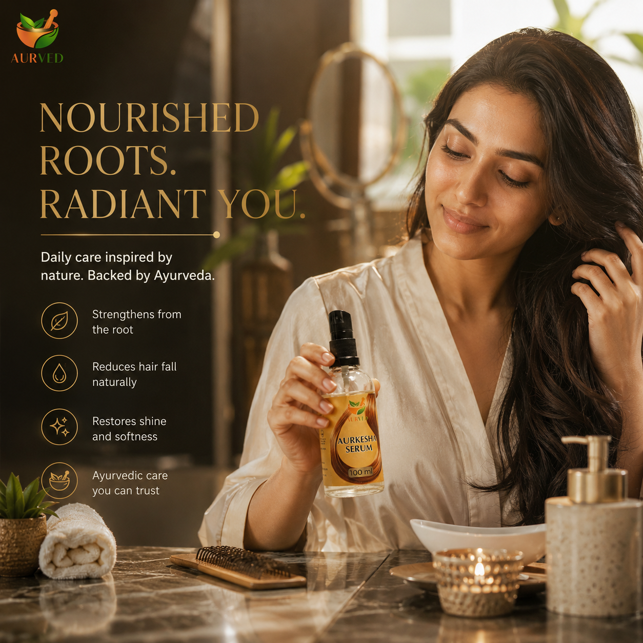 Hair Growth Serum – Strengthen, Nourish & Repair Hair