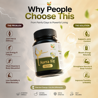 AURVED AurShield Ayurvedic Immunity Booster | Strengthens Natural Defence | Rich in Antioxidants & Adaptogens | 100% Natural Herbal Formula