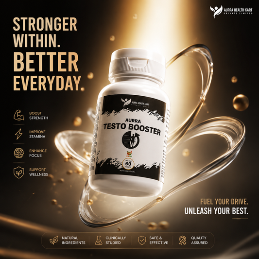 Ayurvedic Testosterone Booster – Natural Vitality & Strength Supplement