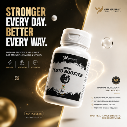 Ayurvedic Testosterone Booster – Natural Vitality & Strength Supplement