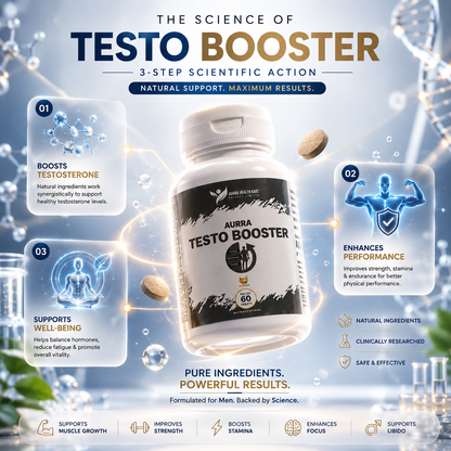 Ayurvedic Testosterone Booster – Natural Vitality & Strength Supplement