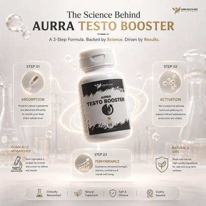 Ayurvedic Testosterone Booster – Natural Vitality & Strength Supplement