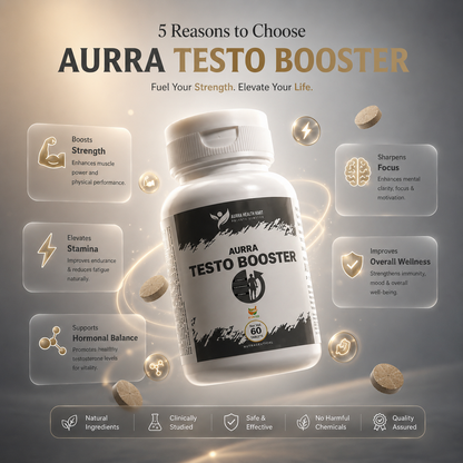 Ayurvedic Testosterone Booster – Natural Vitality & Strength Supplement