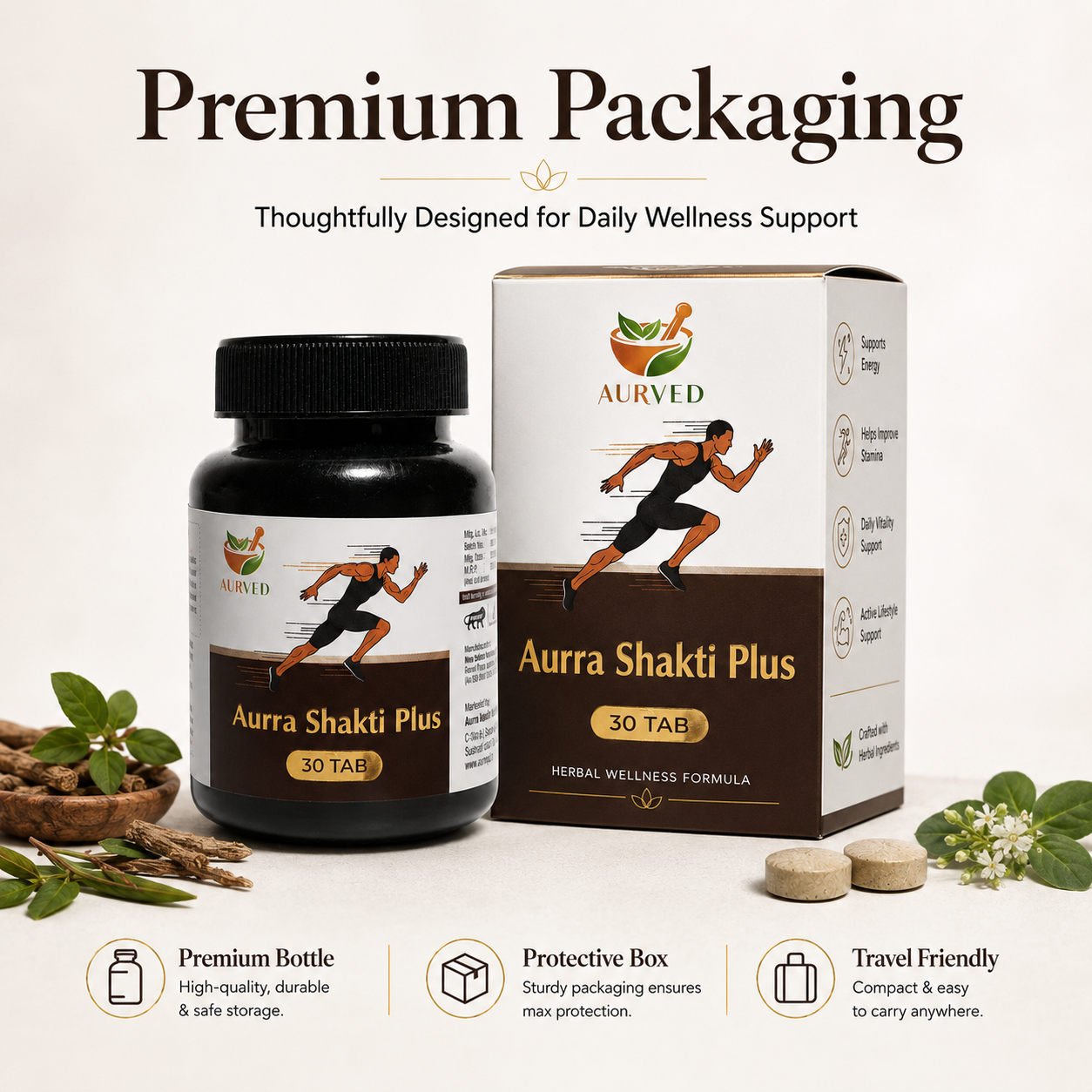 Shakti Plus – Ayurvedic Energy & Vitality Supplement