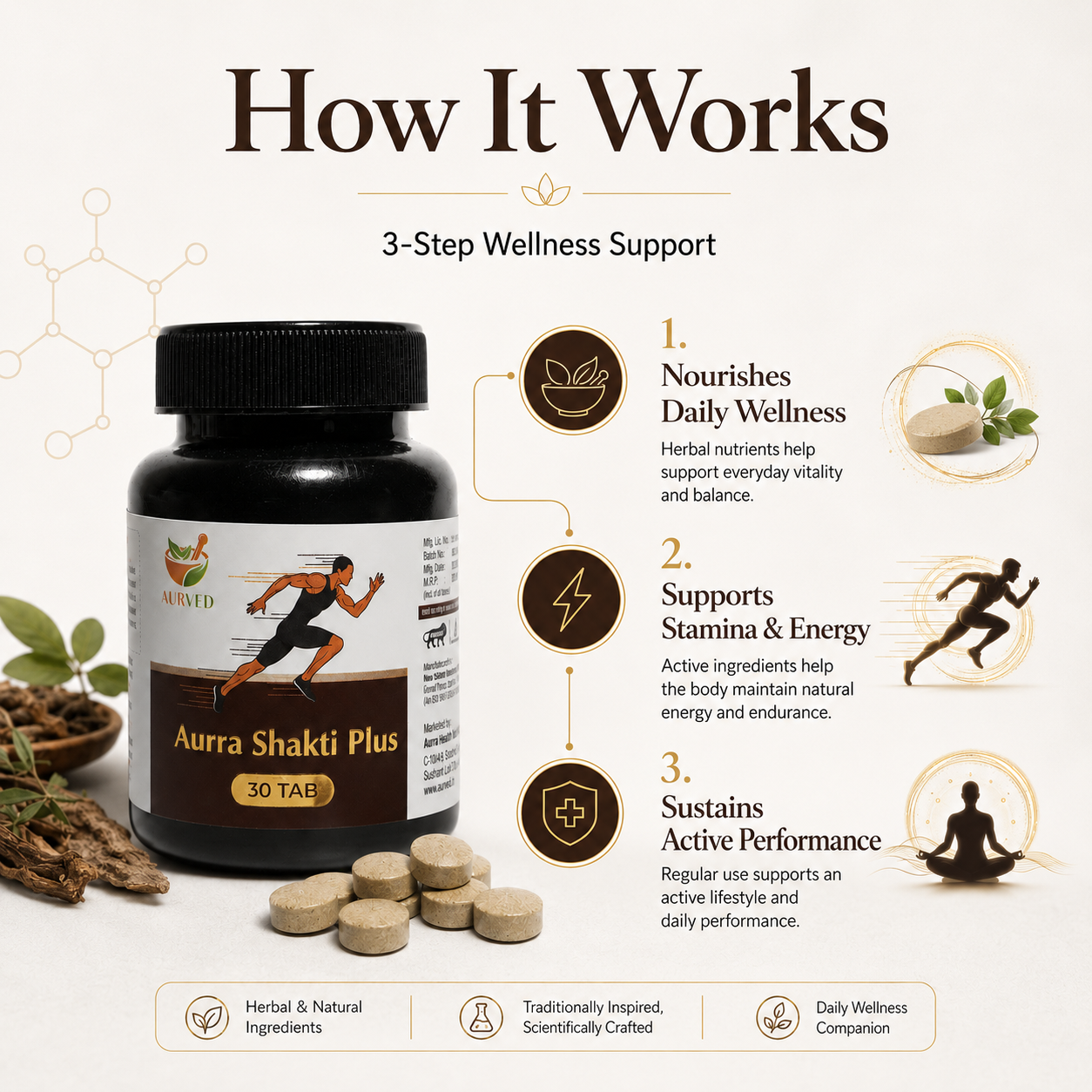Shakti Plus – Ayurvedic Energy & Vitality Supplement